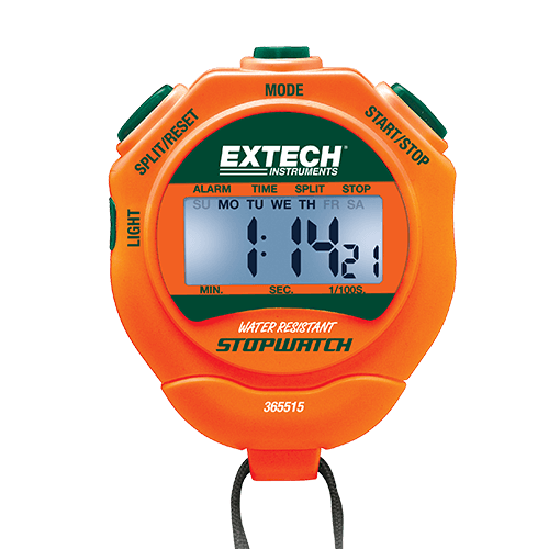 Extech 365515  Stopwatch/Clock with Backlit Display