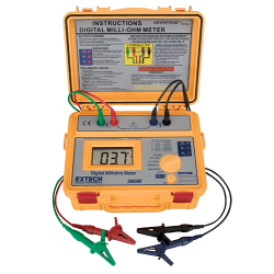 Extech 380580 Battery Powered Milliohm Meter