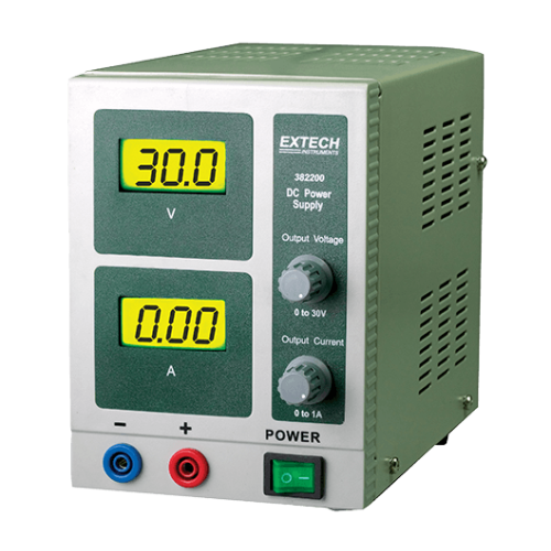 Extech 382200 30V/1A Single Output DC Power Supply Extech 382200 30V/1A Single Output DC Power Supply