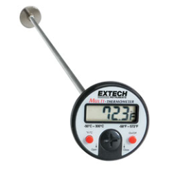 Extech 392052  Flat Surface Stem Dial Thermometer