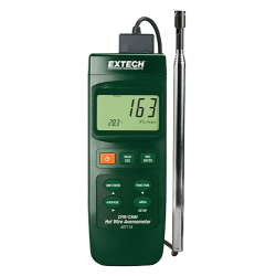 Extech 407119 Heavy Duty CFM Hot Wire Thermo-Anemometer