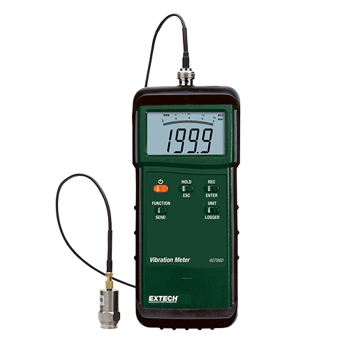 Extech 407860  Heavy Duty Vibration Meter