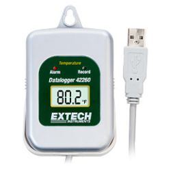 Extech 42265  Temperature Datalogger Kit with PC Interface