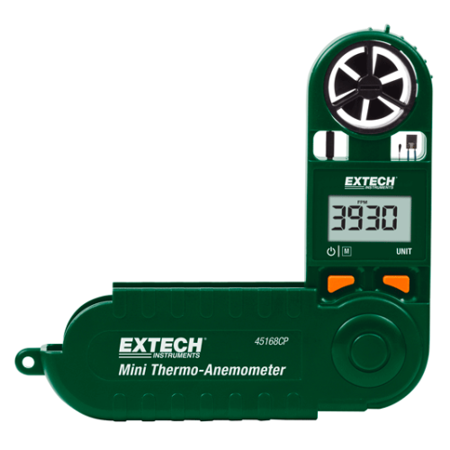 Extech 45168CP  Mini Thermo-Anemometer with Built-in Compass