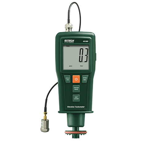 Extech 461880 Vibration Meter + Laser/Contact Tachometer Extech 461880 Vibration Meter + Laser/Contact Tachometer