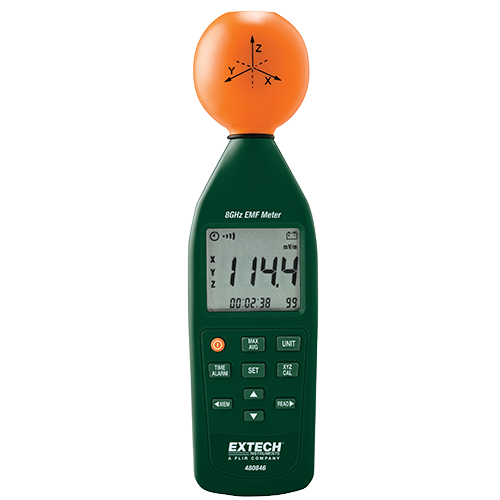 Extech 480846  8GHz RF Electromagnetic Field Strength Meter