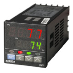 Extech 48VFL11  1/16 DIN Temperature PID Controller with One Relay Output