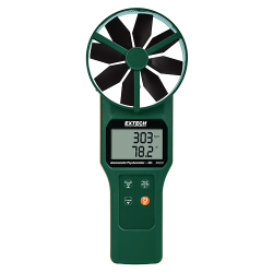 Extech AN320 Large Vane CFM/CMM Anemometer/Psychrometer