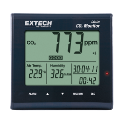 Extech CO100 Desktop Indoor Air Quality CO2