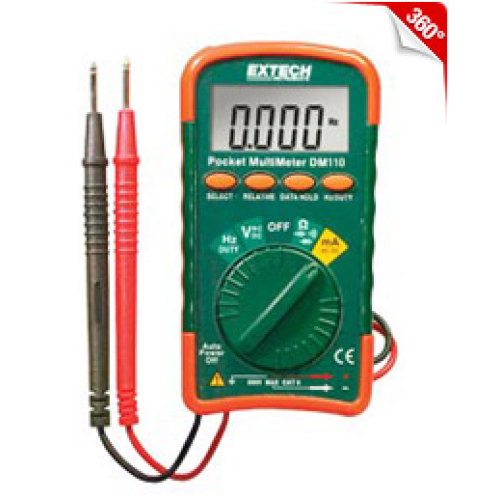 Extech DM110  Mini Pocket MultiMeter