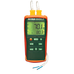 Extech EA10  EasyView™ Dual Input Thermometers