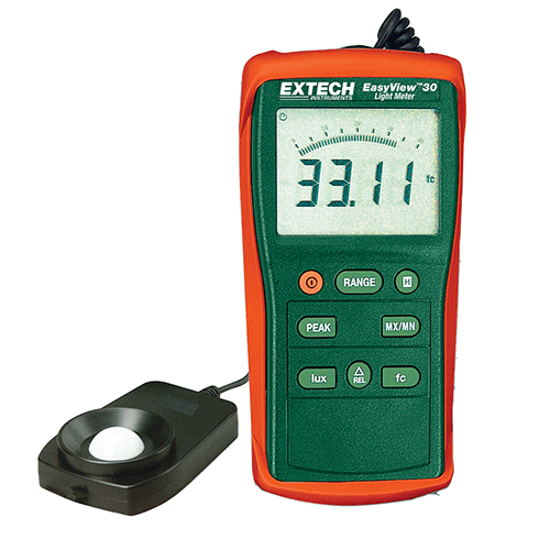 Extech EA30 EasyView™ Wide Range Light Meter