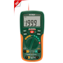 Extech EX210  8 Function Mini Digital MultiMeter with IR Thermometer