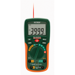 Extech EX230  12 Function Mini Digital MultiMeter with IR Thermometer