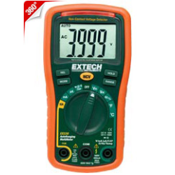 Extech EX330  12 Function Mini MultiMeter + Non-Contact Voltage Detector