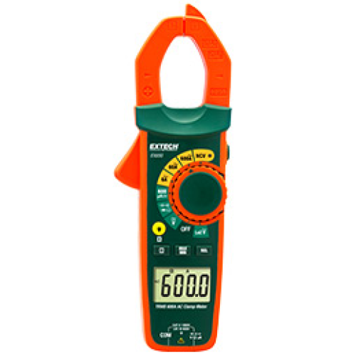 Extech EX650 600A True RMS AC Clamp Meter + NCV