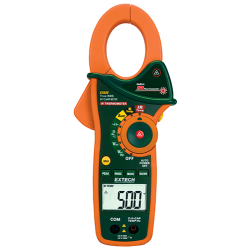 Extech EX820 1000A True RMS AC Clamp Meter with IR Thermometer