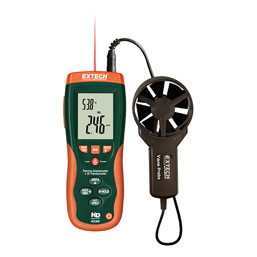 Extech HD300 CFM/CMM Thermo-Anemometer