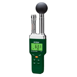 Extech HT200 Heat Stress WBGT (Wet Bulb Globe Temperature) Meter