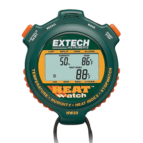 Extech HW30 HeatWatch™ Humidity/Temperature Stopwatch