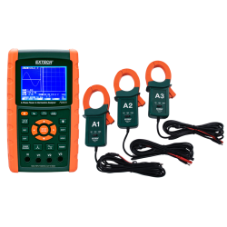 Extech PQ3470-12  1200A Power Analyzer Kit: PQ3470 with PQ34-12