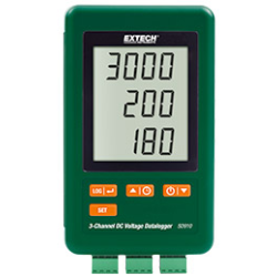 Extech SD910 3-Channel DC Voltage datalogger