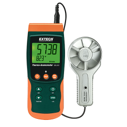 Extech SDL300 Metal Vane Thermo-Anemometer/Datalogger