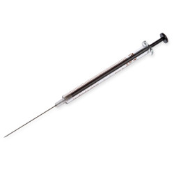 Hamilton 81217  500 µL, Model 1750 LTN SYR, Cemented NDL, 22 ga, 2 in, point style 2