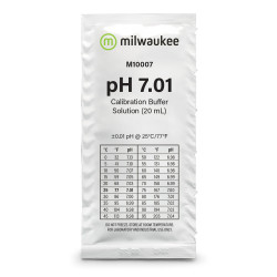 Milwaukee M10007B pH 7.01 Calibration Solution Sachets (25) in Pakistan