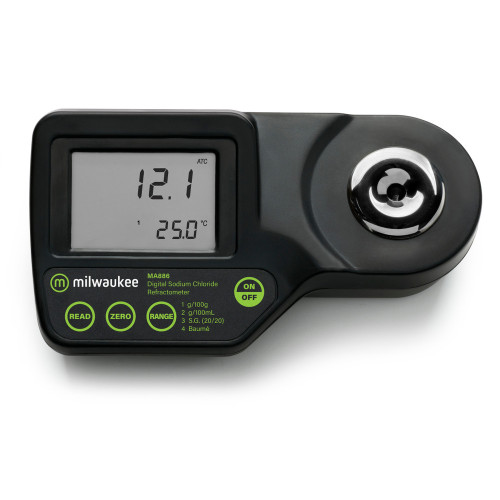 Milwaukee MA886 Digital Refractometer to Determine Sodium Chloride in Food in Pakistan