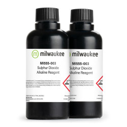 Milwaukee MI555-003 Total SO2 Alkaline Reagent for MI455 Mini Titrator (2 x 210 mL bottles) in Pakistan