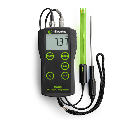 Milwaukee MW102 PRO+ 2-in-1 pH and Temperature Meter with ATC in Pakistan