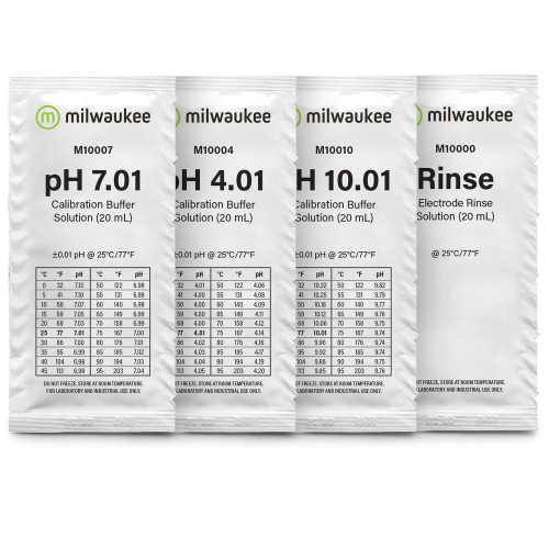 Milwaukee FRESH-START Starter Solution Sachet Kit for pH Meters and Testers in Pakistan