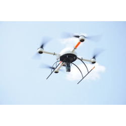 Laser methane copter