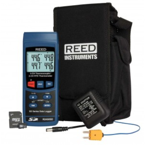 REED R2450SD-KIT Data Logging Thermometer with Power Adapter and SD Card in Pakistan