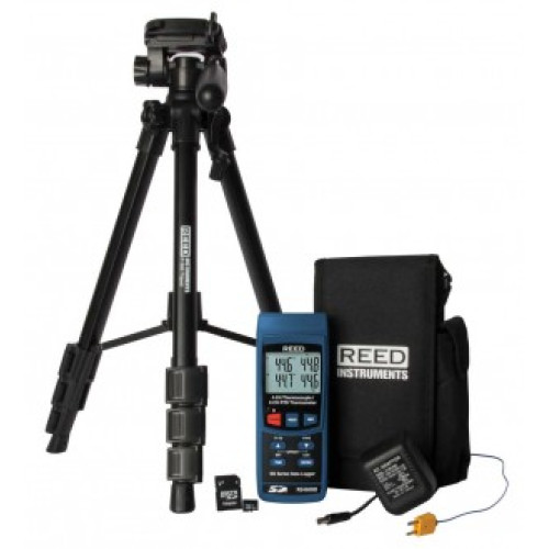 REED R2450SD-KIT2 Data Logging Thermometer with Tripod, SD Card and Power Adapter in Pakistan