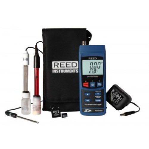 REED R3000SD-KIT3 Data Logging pH/ORP Meter with Electrodes, Temperature Probe, SD Card and Power Adapter in Pakistan