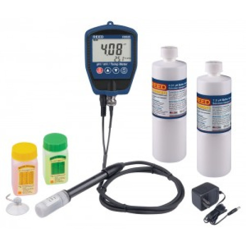 REED R3525-KIT2 pH/mV Meter with Buffer Solution and Power Adapter Kit in Pakistan