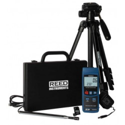 REED R4500SD-KIT2 Data Logging Hot Wire Thermo-Anemometer with Tripod, SD Card and Power Adapter in Pakistan