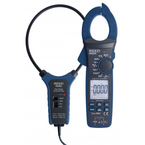 REED R5055-KIT True RMS AC/DC Clamp Meter with Flexible Current Probe Kit, 18" in Pakistan